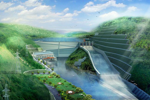 阳城老挝南塔河1号水电站项目